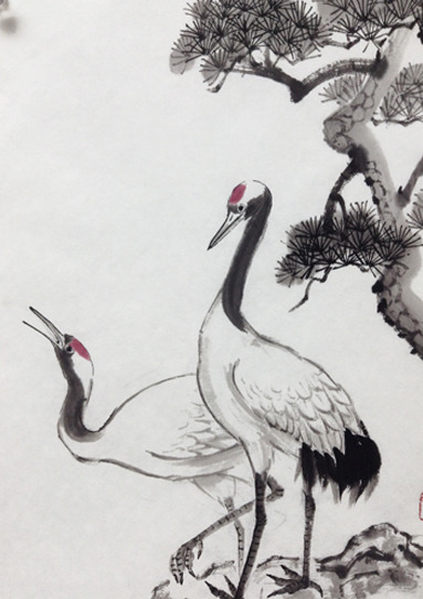 楽天市場】水墨画 水墨画集 中国画集 墨彩画 絵手紙 日本画 美術