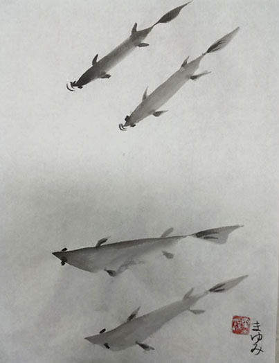 10月金曜夜間教室より「基礎知識」: ーモノクロの芸術水墨画ー