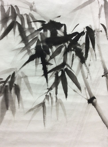 MASUI×GACCOH 水墨画ワークショップ 第四十九回「竹」 in京都