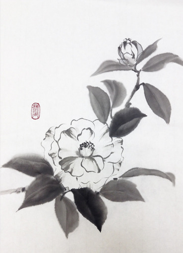 絵画　白椿 小倉遊亀 白い椿 | 絵画など美術品の販売と買取 | 東京・銀座